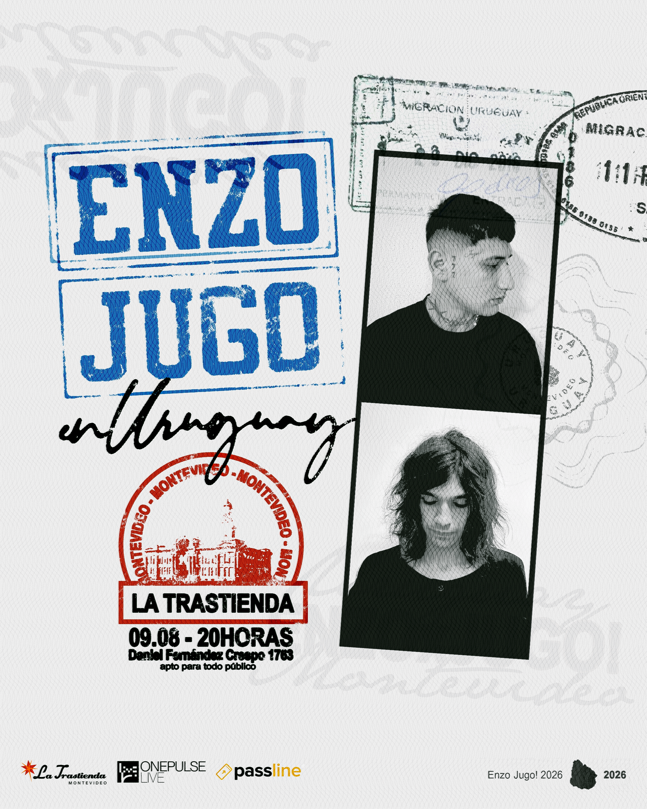 Flyer Enzocerobulto y Juicynise